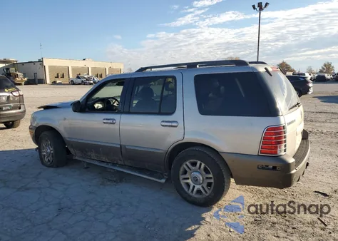 2004 Mercury Mountaineer из США, поврежденный, VIN 4M2ZU86W24ZJ36972